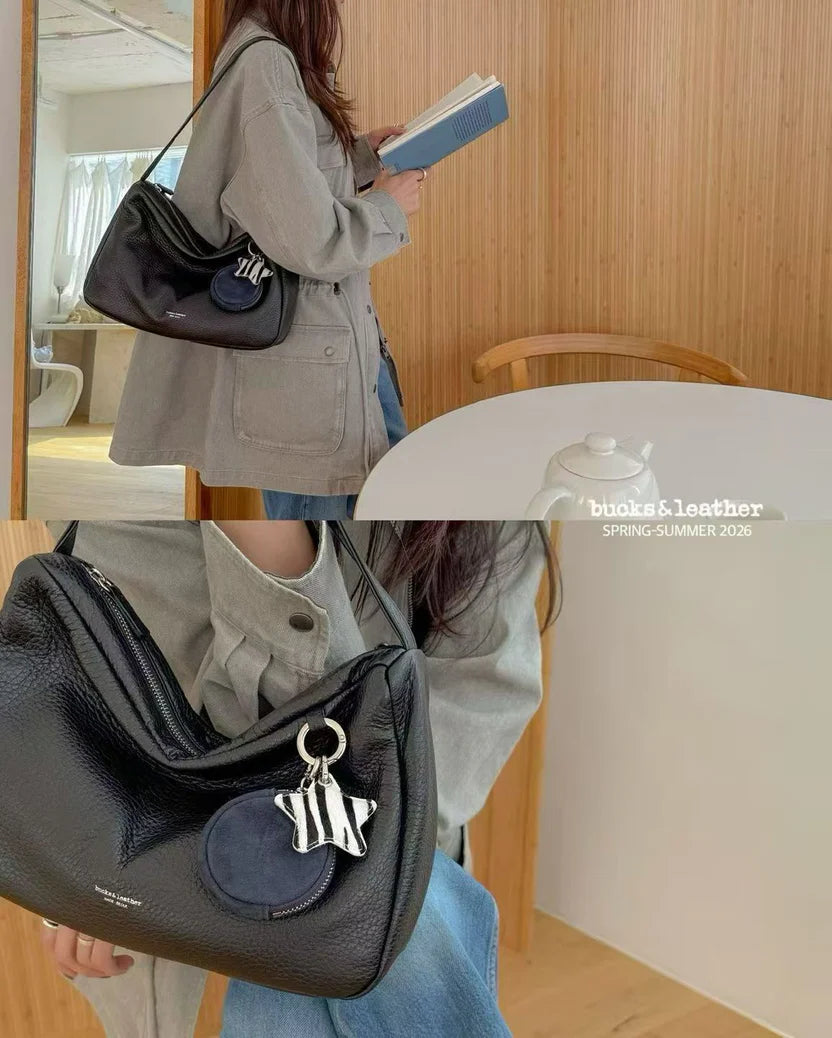 26SS Office Leather Bag 亮面牛皮￼（包包）