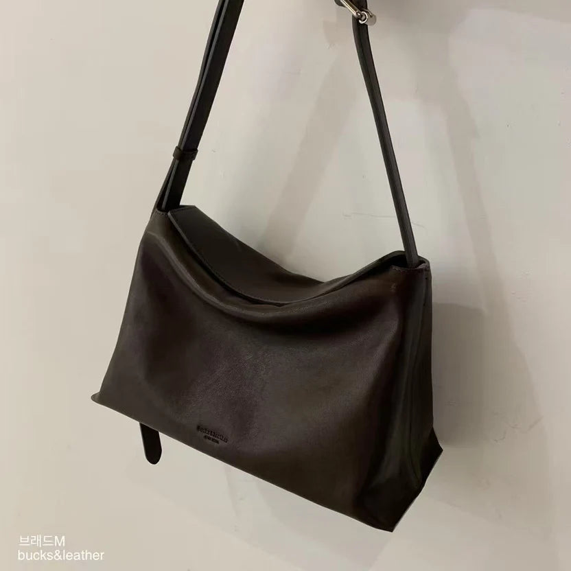 Real Leather Flap Bag（包包）