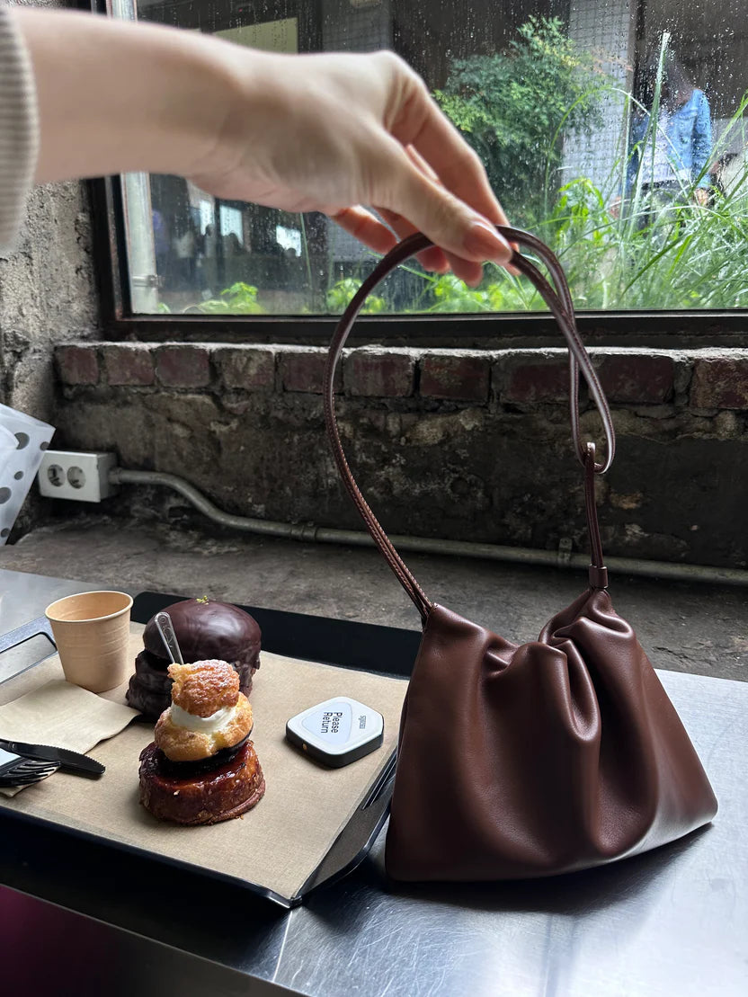 Dumpling Real Leather Bag（包包)
