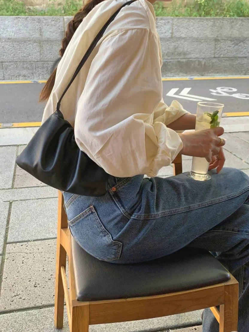 Dumpling Real Leather Bag（包包)