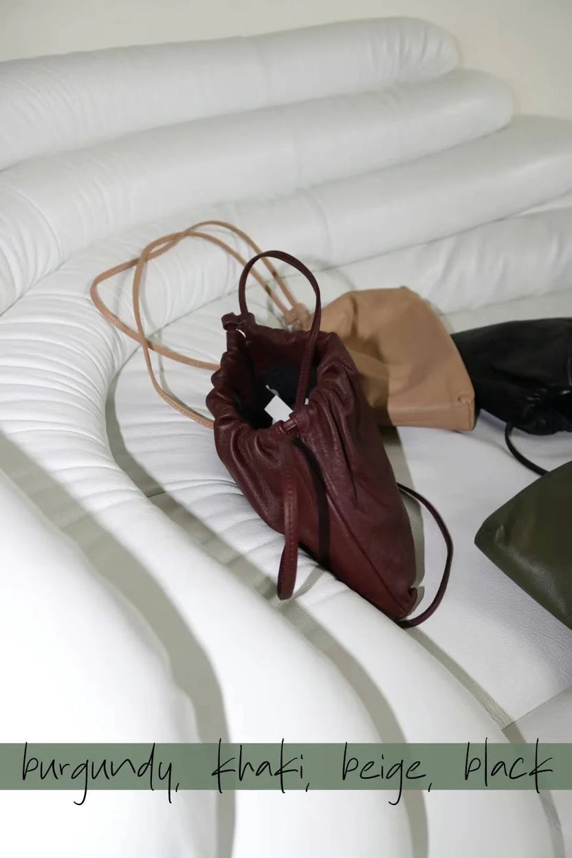 Dumpling Real Leather Bag（包包)
