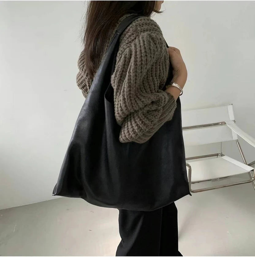 Real Leather Triangle Bag（包包）