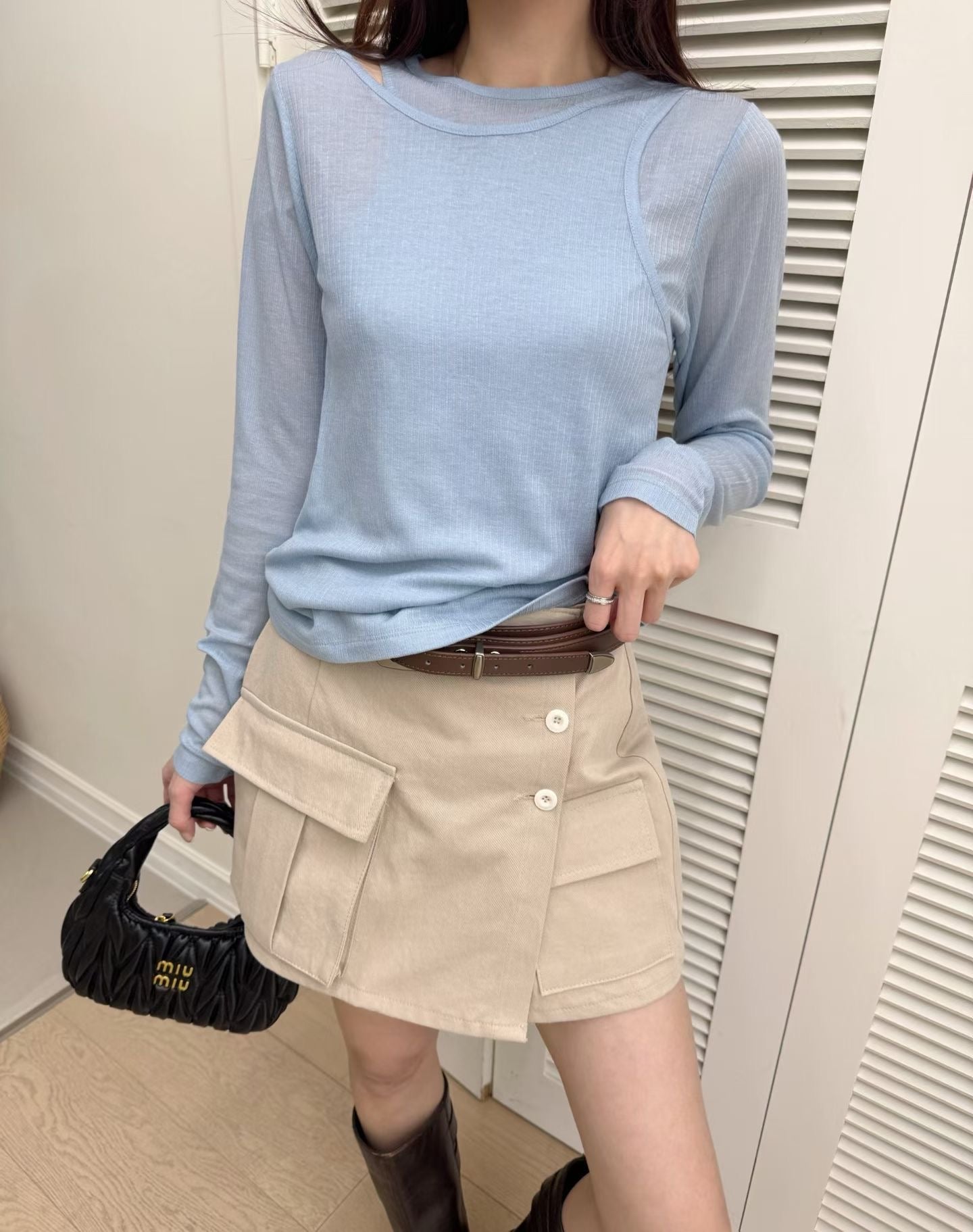 Cargo Skirt Shorts