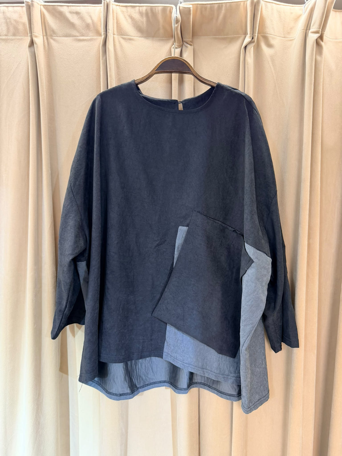 仿洗水絲top