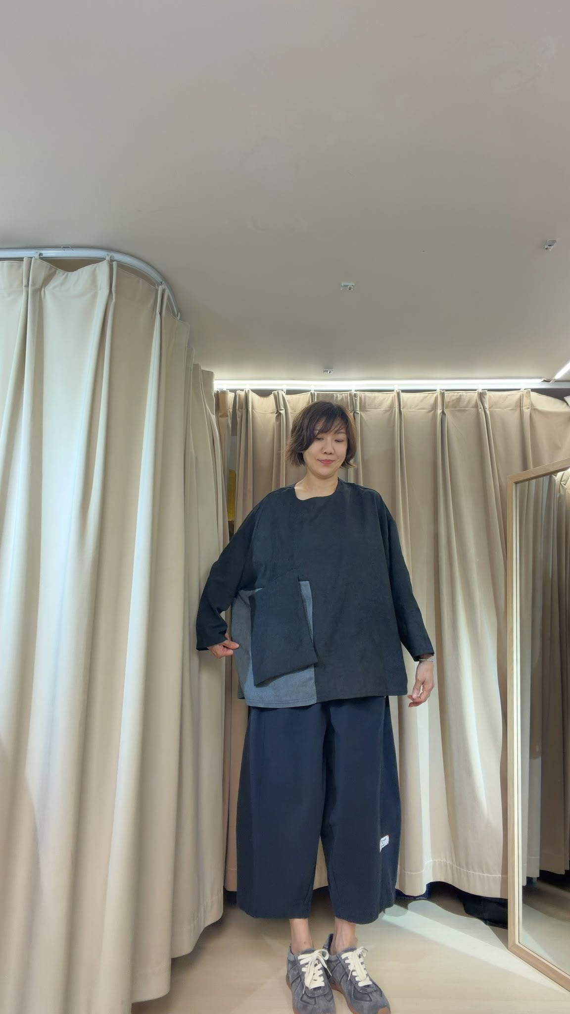 仿洗水絲top