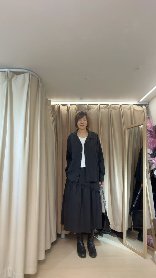絲質加恤衫質地top